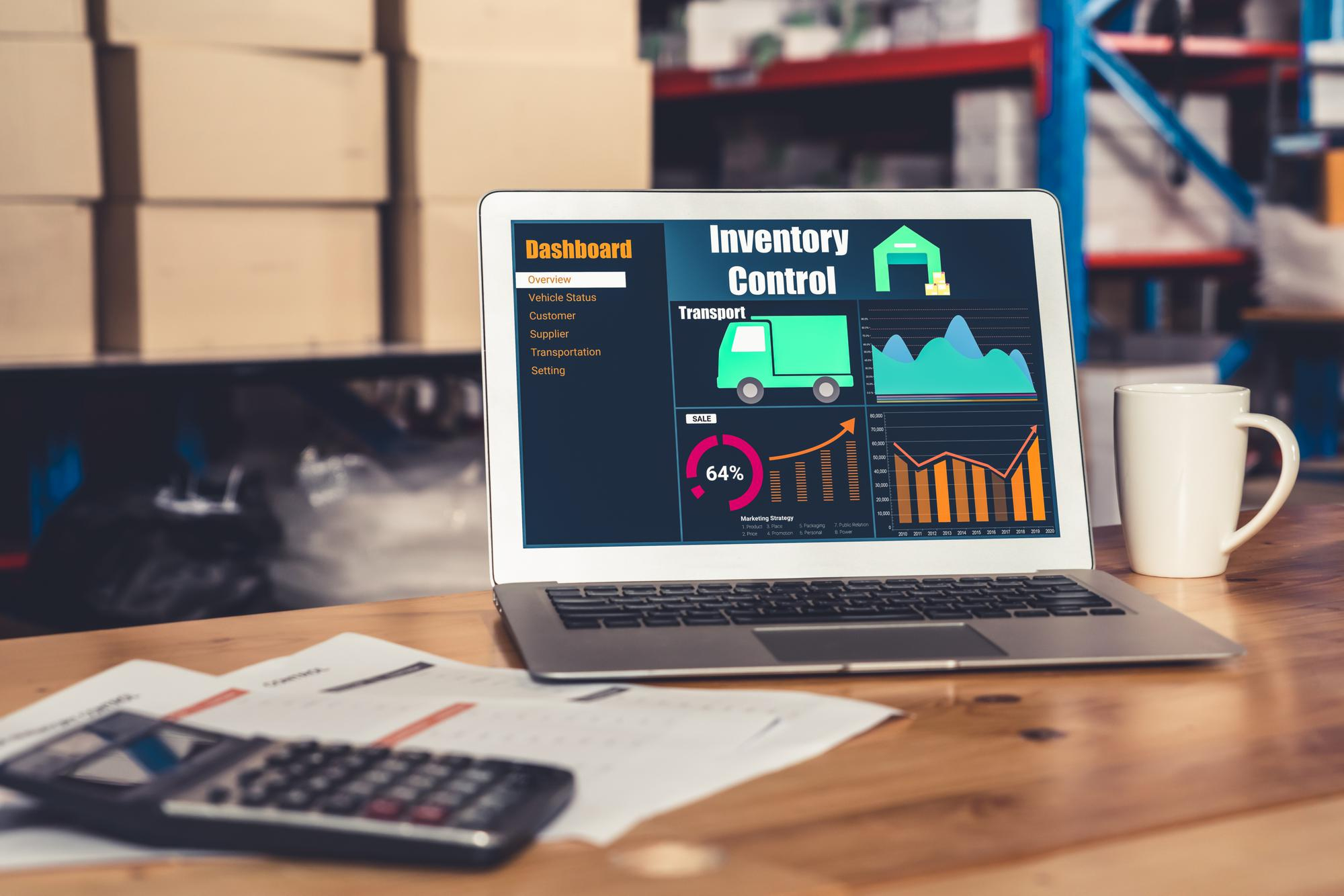 Inventory Management Software Dashboard